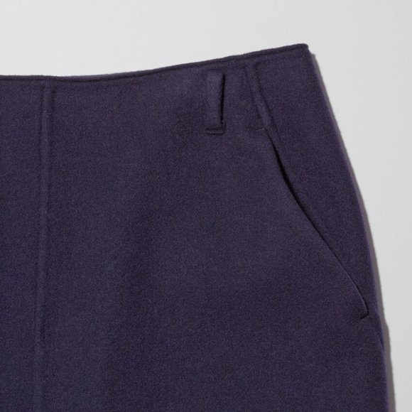 Jil Sander x Uniqlo - Sophisticated Double Face Flare Skirt - Size O - BNWT - Picture 11 of 15